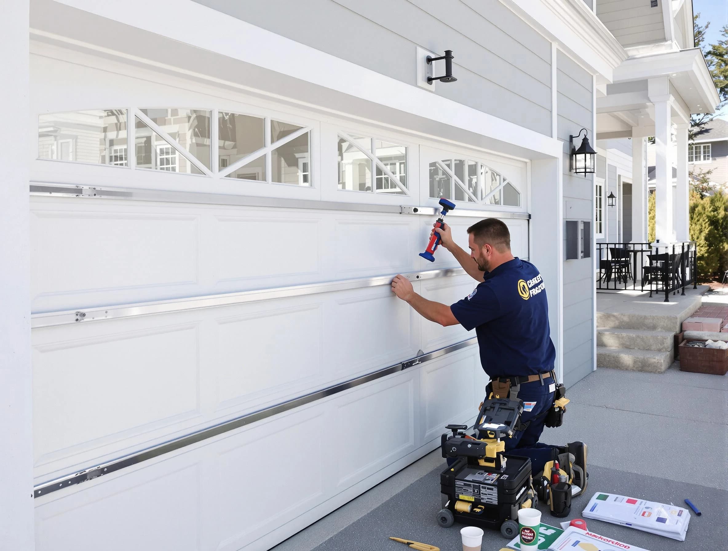 Professional garage door installation by Shackle Island Garage Door Repair in Shackle Island
