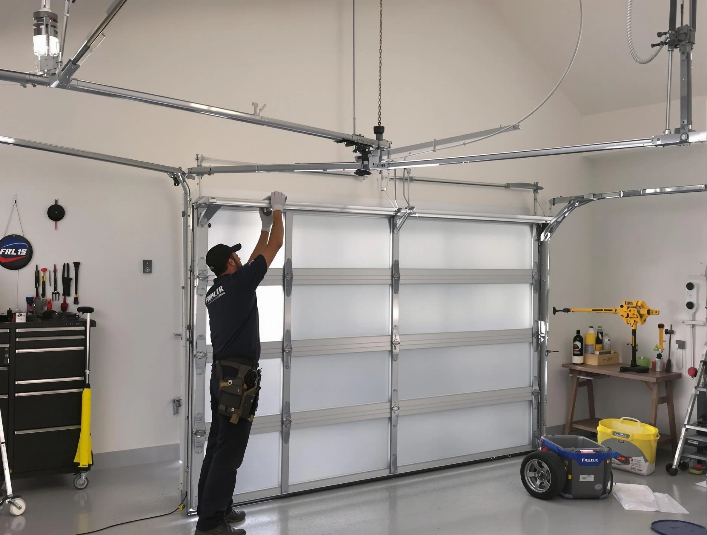 Shackle Island Garage Door Repair certified team performing precision garage door installation in Shackle Island