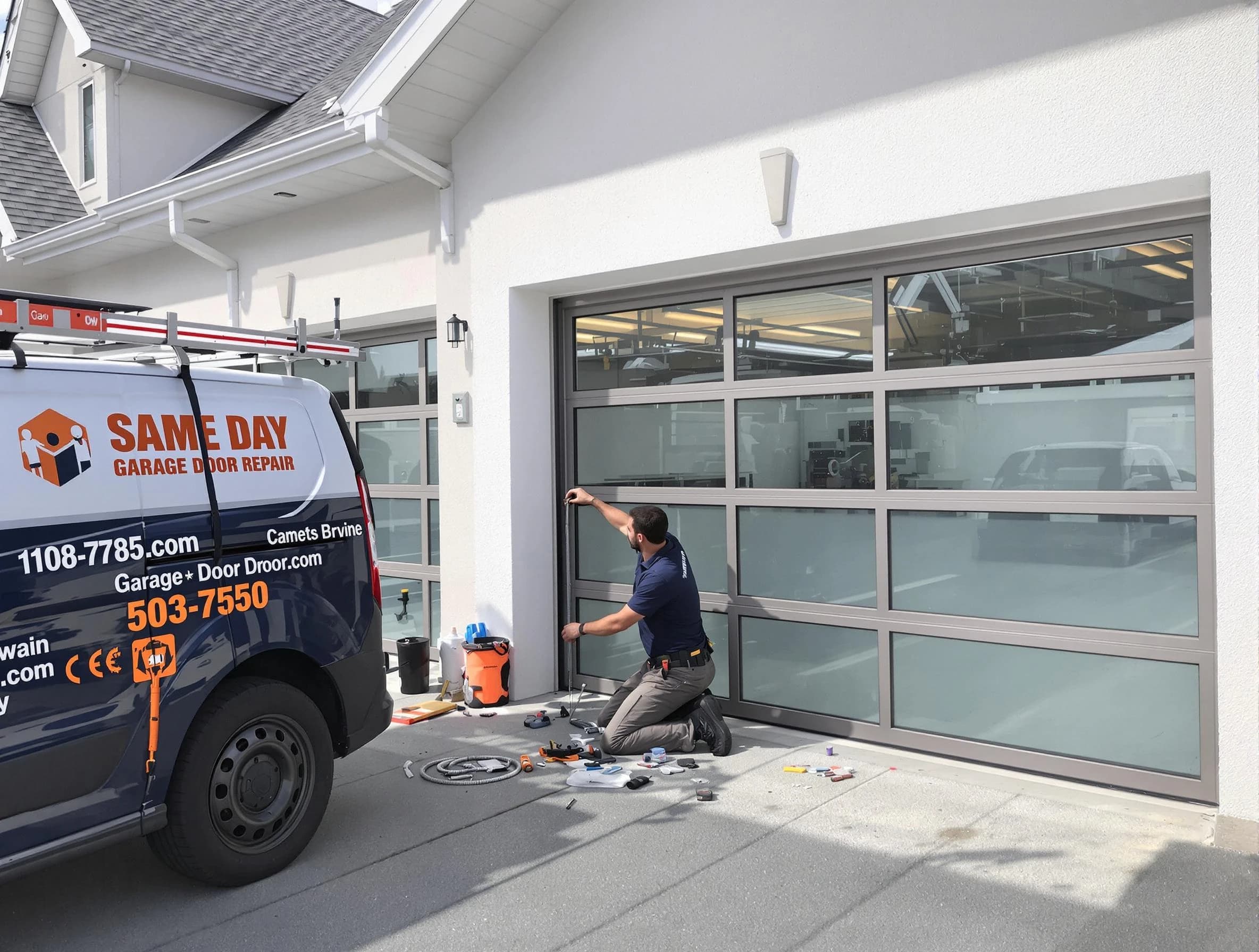 Same-day garage door repair service by Shackle Island Garage Door Repair in Shackle Island