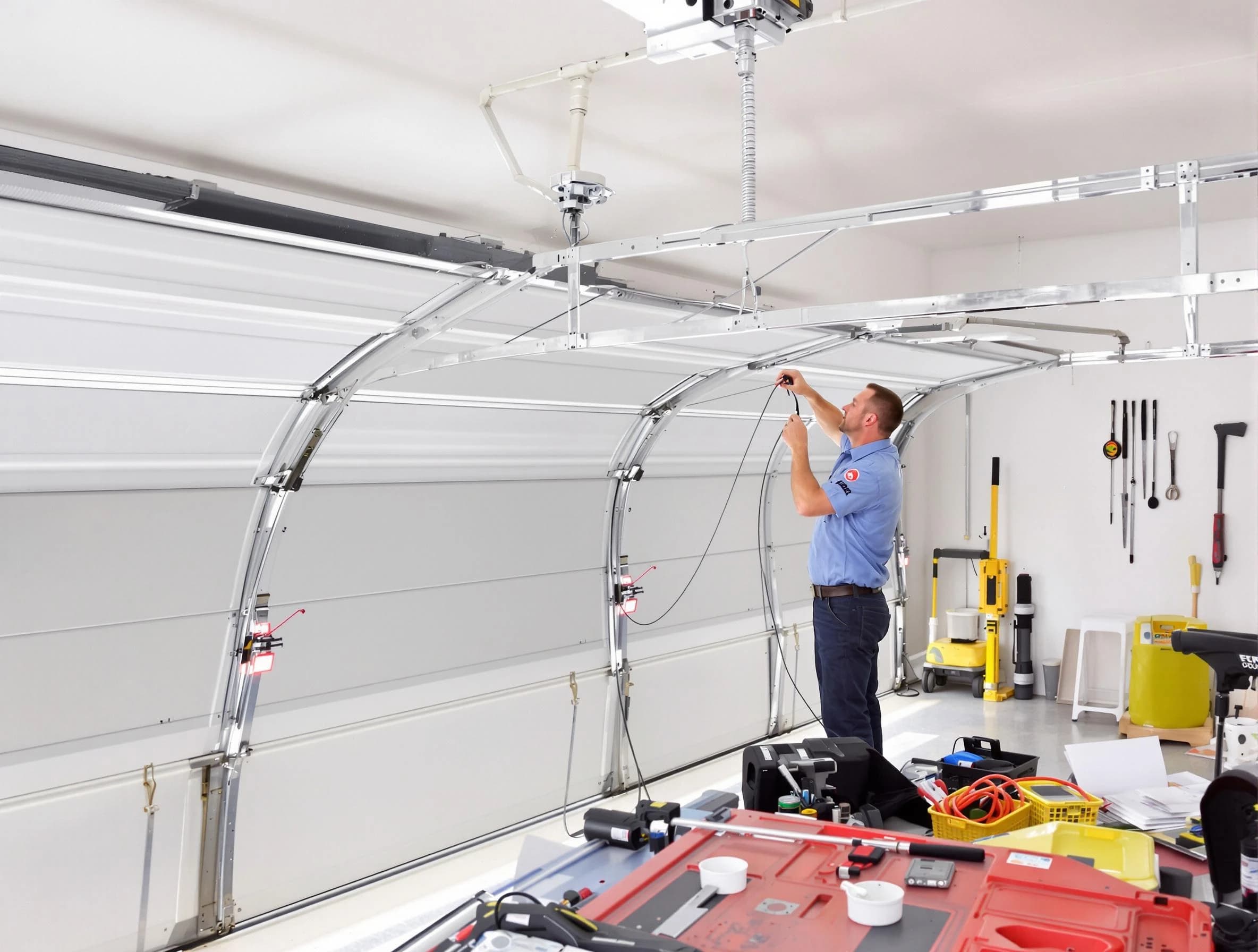 Garage door cable repair service by Shackle Island Garage Door Repair in Shackle Island