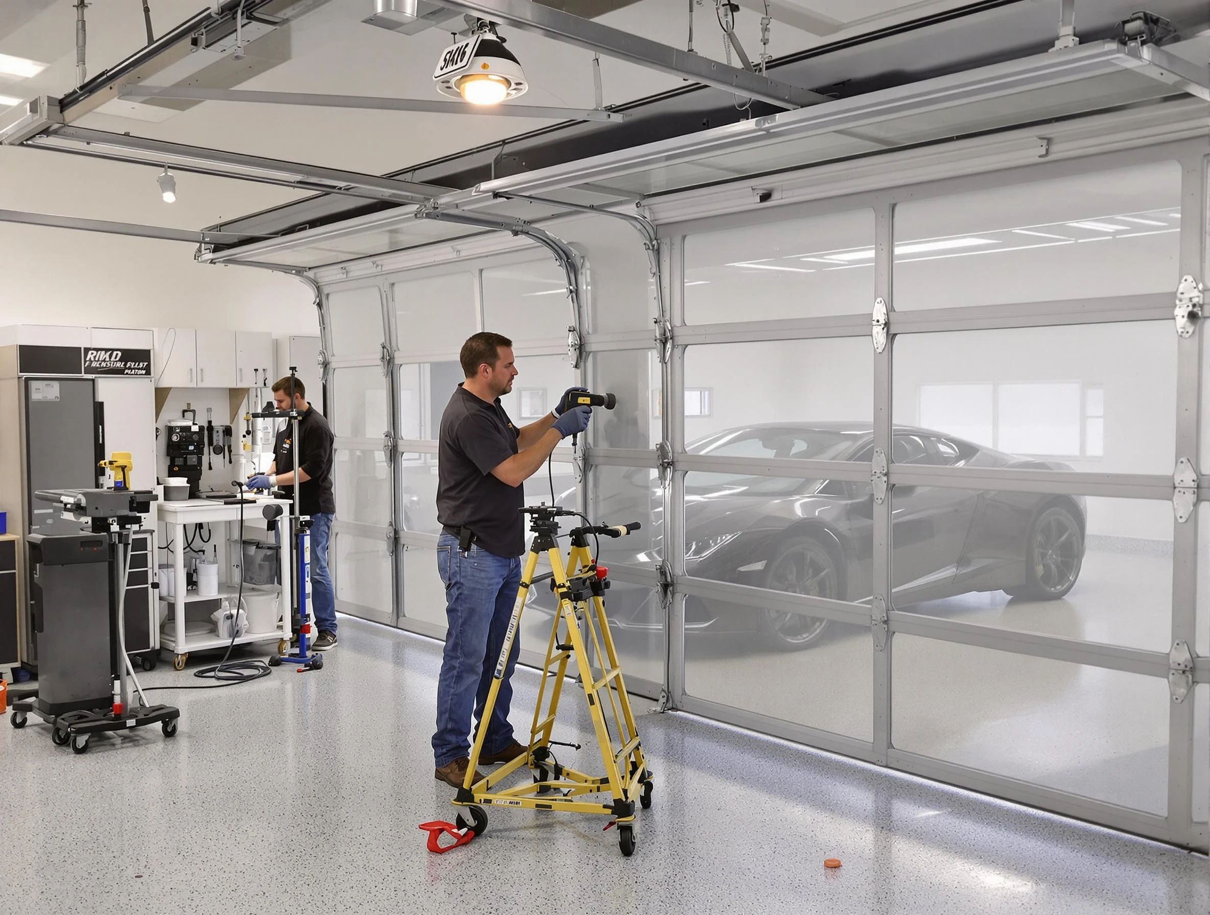 Garage Door Dents Repair in Shackle Island