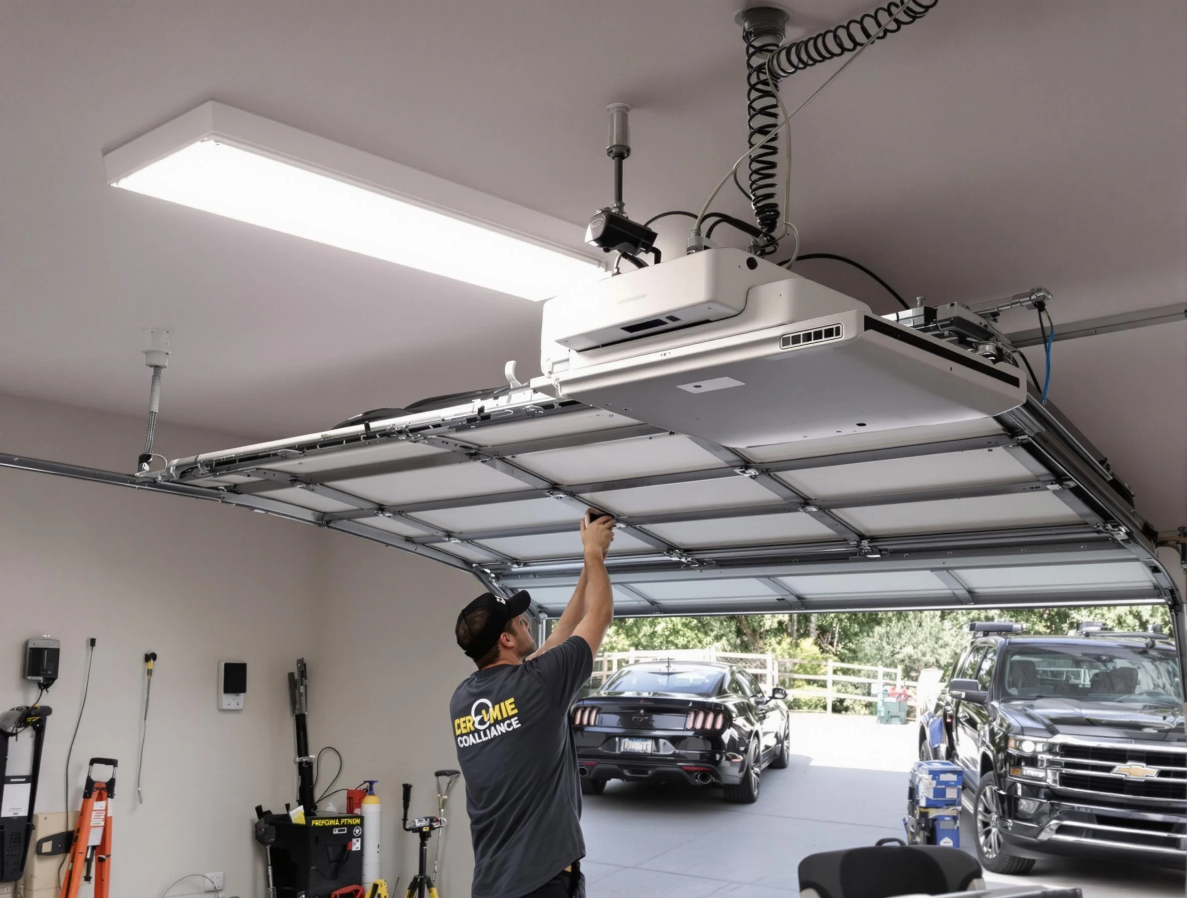 Garage Door Opener Installation in Shackle Island