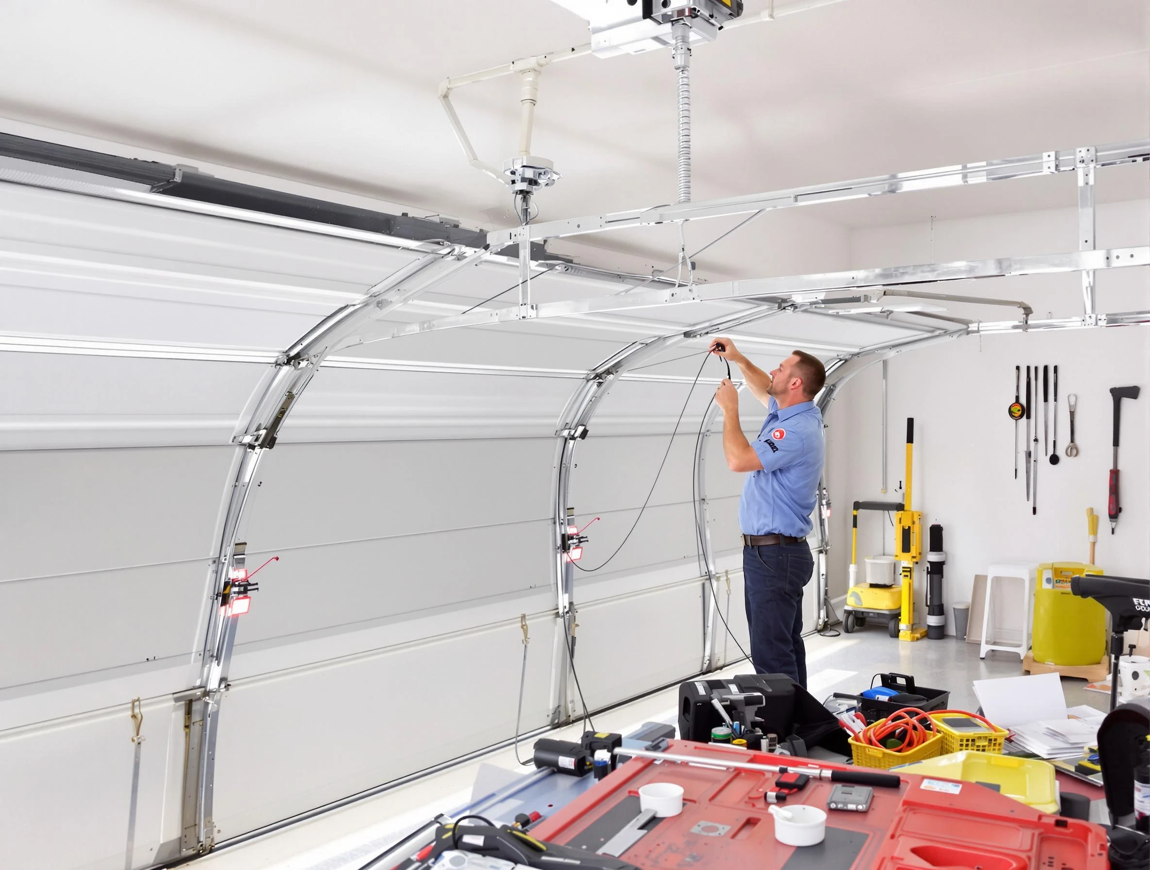 Garage door cable repair service by Shackle Island Garage Door Repair in Shackle Island