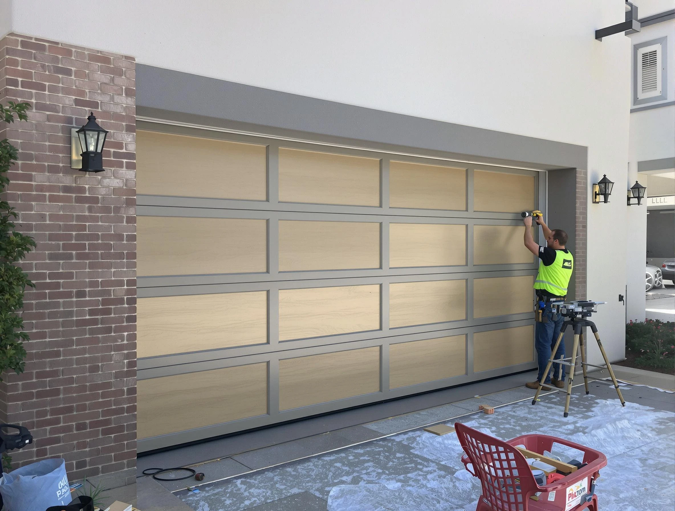 Garage door replacement service by Shackle Island Garage Door Repair in Shackle Island