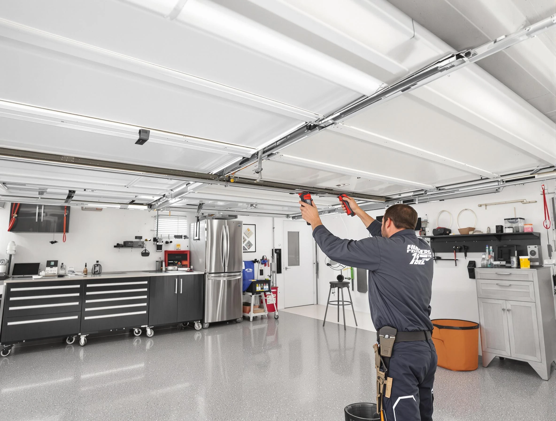 Overhead garage door repair service by Shackle Island Garage Door Repair in Shackle Island